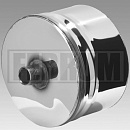 Купить Заглушка с конденсатоотводом наружняя дымоходная D-200 мм из нержавеющей стали Прок